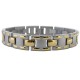 Magnetic Stainless Steel Bracelet MT Laced