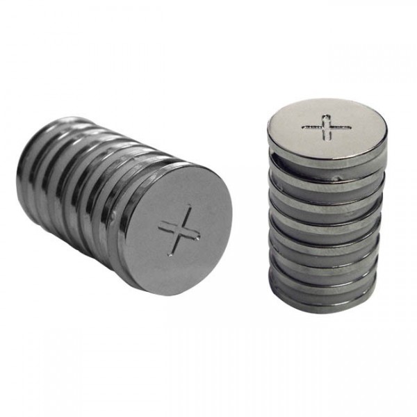 Magnetic Nickle Discs 3/4 inch by 2 millimeter