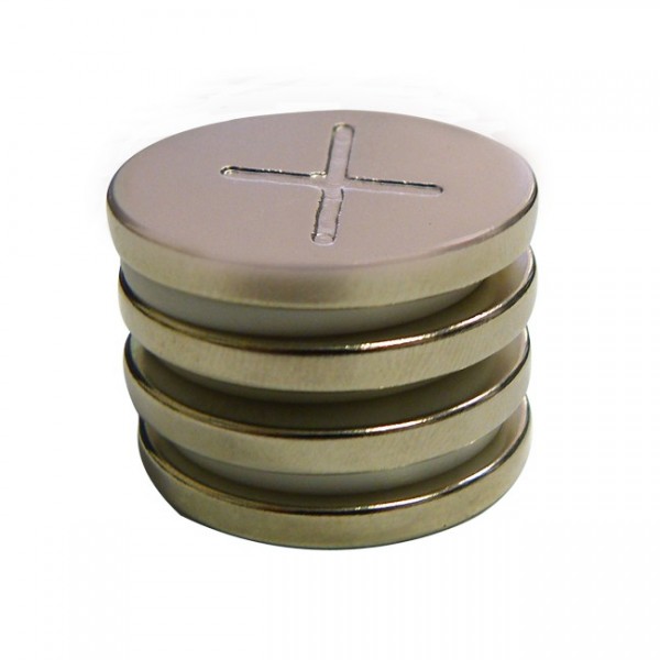MAGNETIC NICKLE DISCS 1 INCH BY 3 MILLIMETER